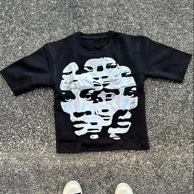 Grey Faces Shirt