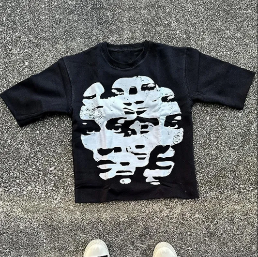 Grey Faces Shirt