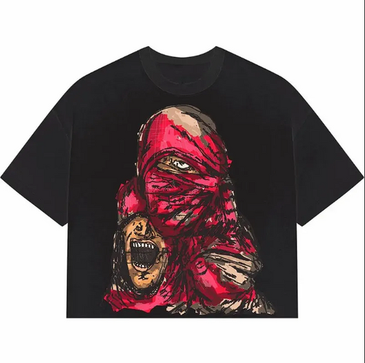 Red And Black Masks Shirt