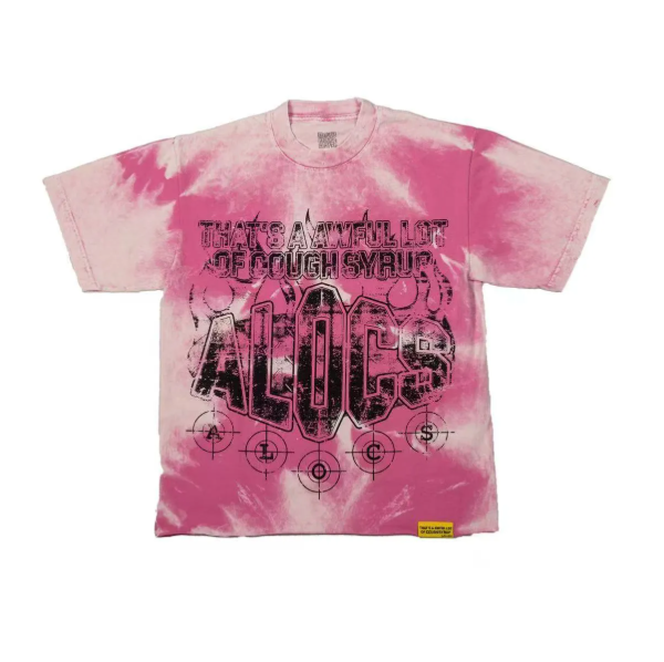 AWFUL LOT OF COUGH SYRUP Pink&Blue Shirt